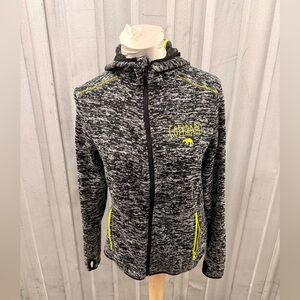 Women's Black and Gray Pullover